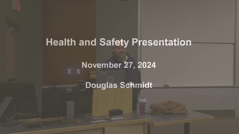 Thumbnail for IS Health and Safety Presentation - Nov 2024
