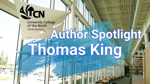Thumbnail for OLRL - Author Spotlight Thomas King