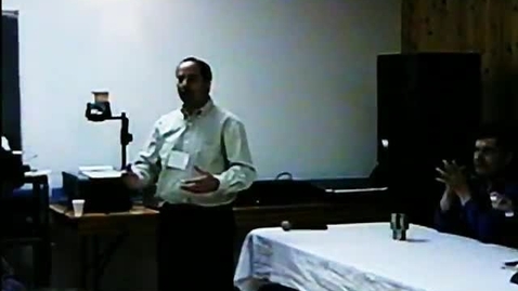 Thumbnail for ETK- IUN Circle of Education in the North Conference, October 2001:  Session A