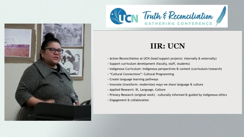 Thumbnail for Indigenous Initiatives and Reconciliation, TRG Conference 2023