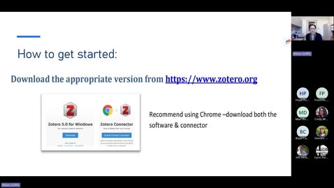 Thumbnail for Library Shorts - A Quick Introduction to Zotero