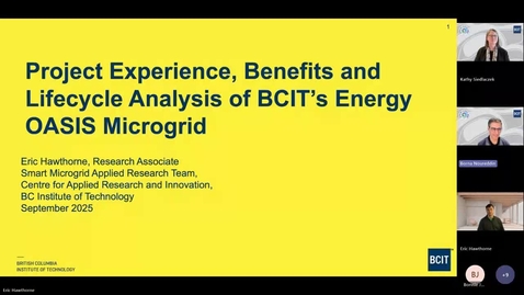 Thumbnail for Eric Hawthorne, Scholarly Activity Week 2025