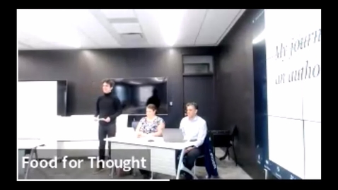 Thumbnail for Food for Thought - Faculty in the Open: Creating Open Educational Resources