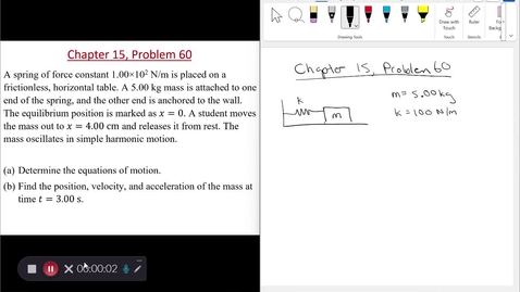 Thumbnail for Chapter 15 Problem 60