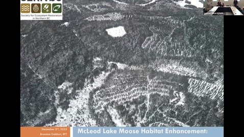 Thumbnail for Brandon Geldart - McLeod Lake Habitat Enhancement: Seeing the forest for more than just the trees - NRESi presentation Wednesday 3 Dec, 2025