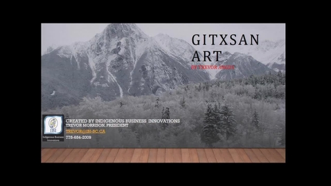 Thumbnail for Gitxan Art , Trevor Angus - UNBC Aboriginal Speaker Series - November 8 2018