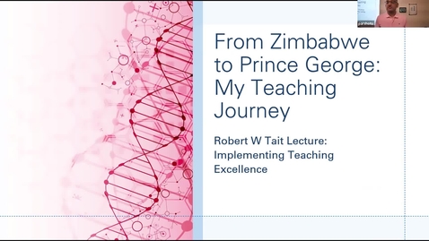 Thumbnail for Dr. Umesh Parshotam - UNBC 2022 Robert W. Tait Implementing Teaching Excellence Award