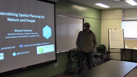 Thumbnail for Richard Schuster - &quot;Democratizing Conservation Planning for Nature and People&quot;