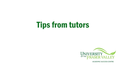 Thumbnail for Tips From Tutors: ASC Programming Tip