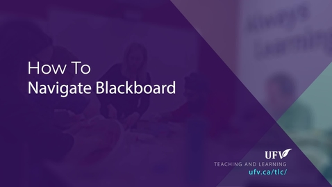 Thumbnail for How To Navigate Blackboard