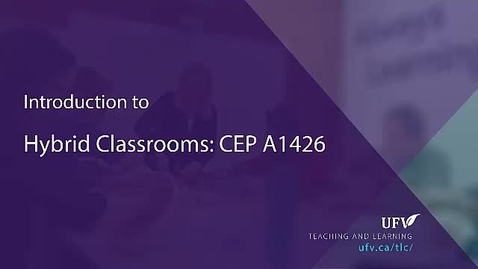 Thumbnail for Hybrid Class Intro - CEP 1426