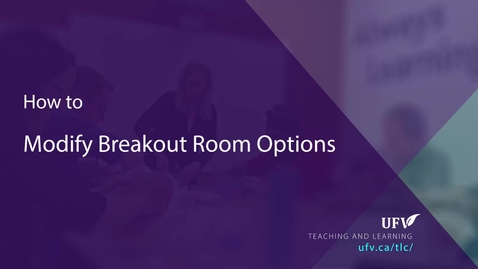 Thumbnail for Zoom Breakout Options