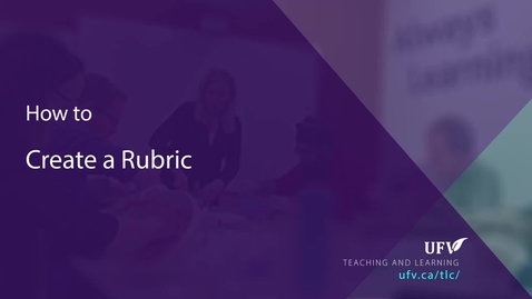 Thumbnail for Create a Rubric