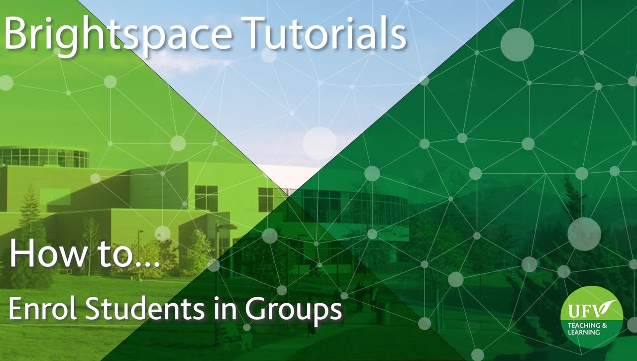 Enrol Students In Groups