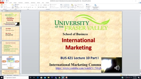 Thumbnail for How to create a video from your voice-over PPT slides