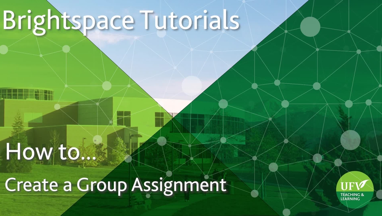 Create a Group Assignment