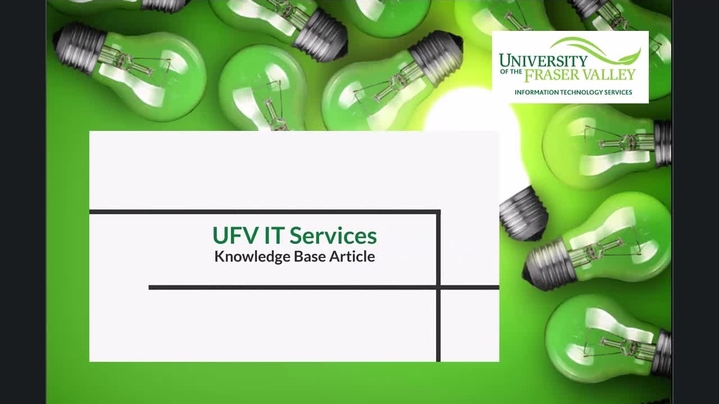 Thumbnail for channel IT Services Knowledge Base