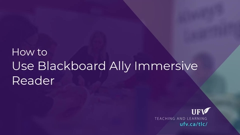 Thumbnail for Immersive Reader