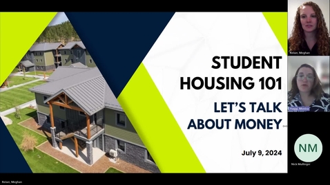 Thumbnail for Student Housing 101: Let's Talk About Money