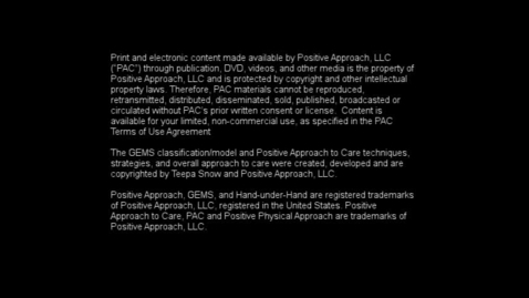 Thumbnail for Getting the task started with different GEMS stages