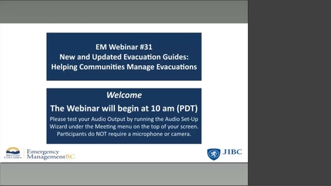 Thumbnail for New and Updated Evacuation Guides