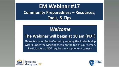 Thumbnail for Community Preparedness Resources, Tools, and Tips