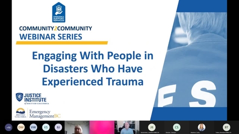 Thumbnail for Engaging with People in Disaster Who Experienced Trauma
