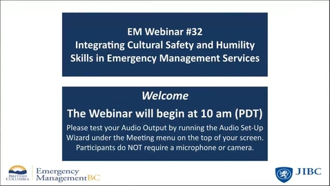 Thumbnail for Integrating Indigenous Cultural Safety and Humility into EM