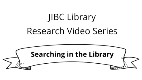 Thumbnail for Step 4: Searching in the Library – Research Video Series