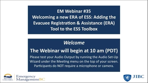 Thumbnail for Adding the ERA Tool to ESS Toolbox