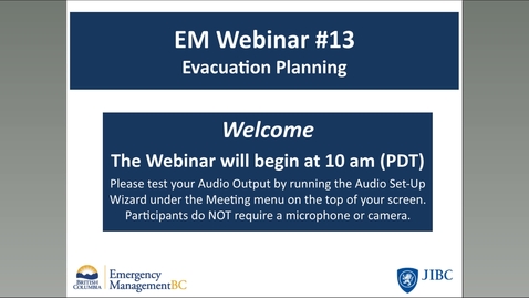 Thumbnail for Community Evacuation Planning