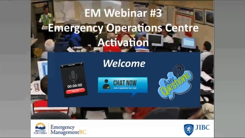 Thumbnail for Emergency Operations Centre  Activation