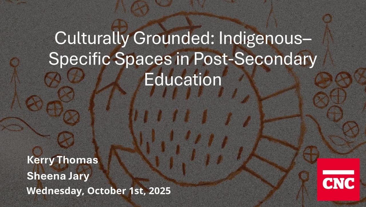 Culturally Grounded: Indigenous-Specific Spaces in Post-Secondary Education