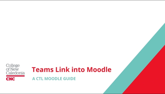 Teams Moodle Link