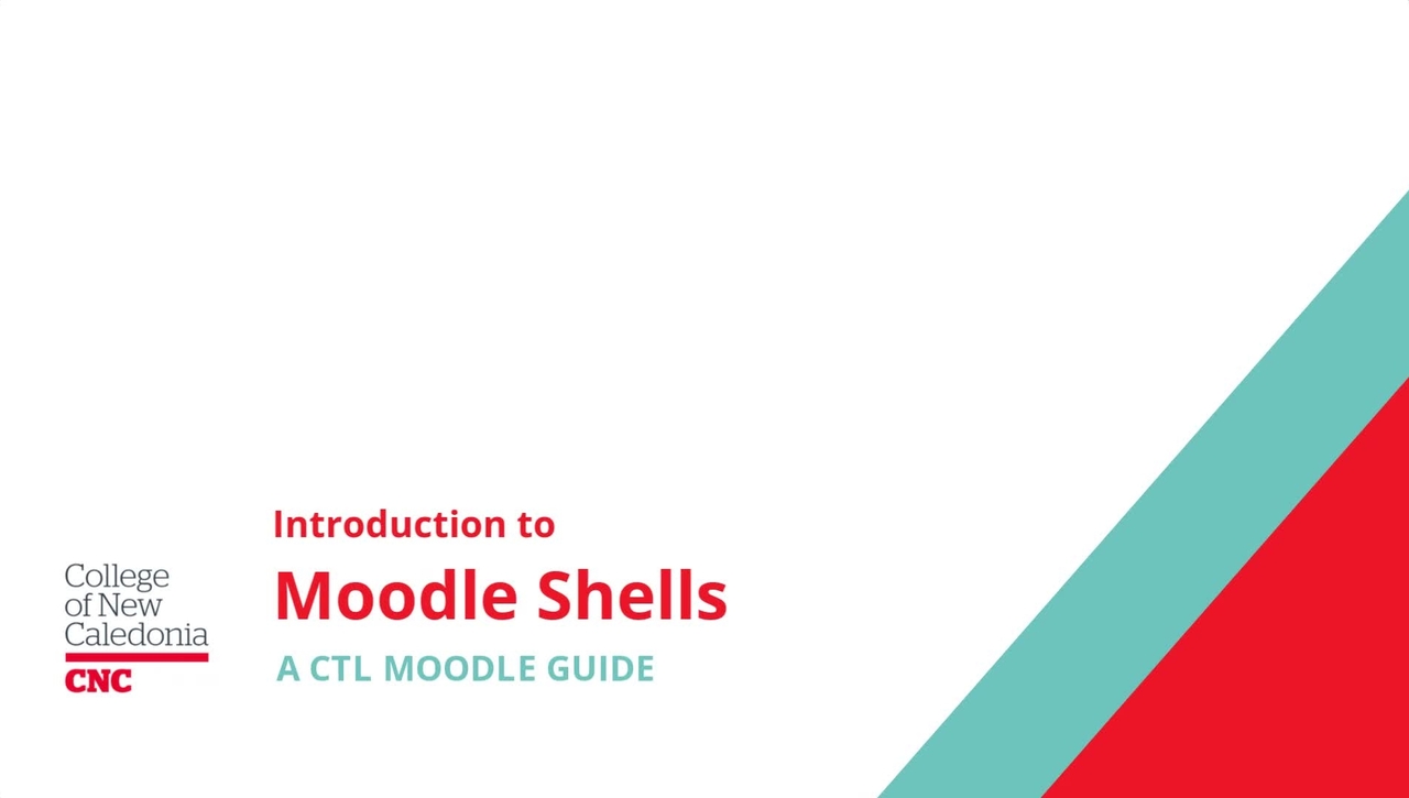 Introduction to Moodle for Faculty