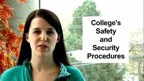 Thumbnail for College Safety and Security Procedures
