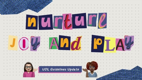 Thumbnail for Update 1- Nurture Joy and Play