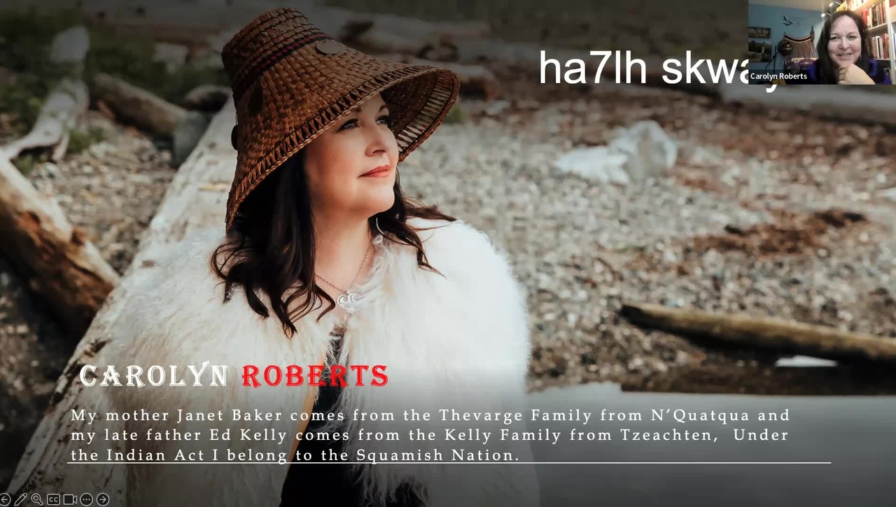 Carolyn Roberts Session 1: A walk through the history of colonization