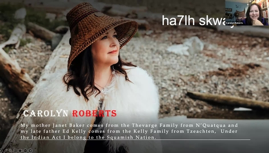Carolyn Roberts Session 1: A walk through the history of colonization
