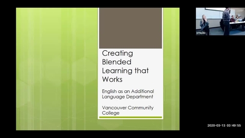 Thumbnail for Teaching Learning Symposium 2020: #08, Blended Learning