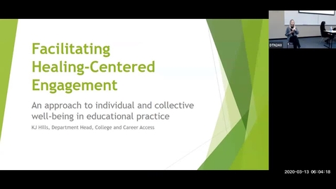Thumbnail for Teaching Learning Symposium 2020: #04, KJ Hills