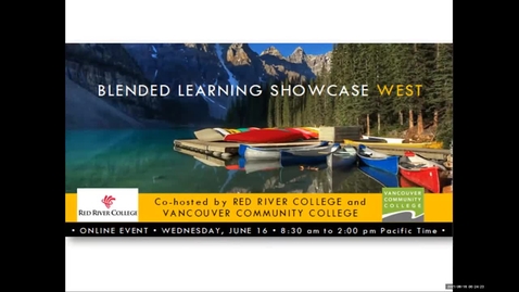 Thumbnail for Blended Learning Showcase 2021: 01 Elder and Welcome