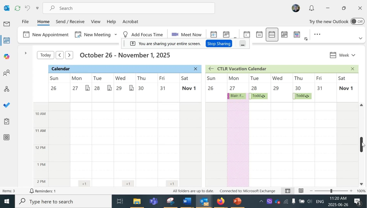 Create Reoccurring Class Meeting on Teams from Outlook Calendar