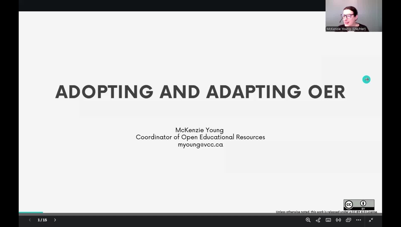 Adapting and Adopting OER