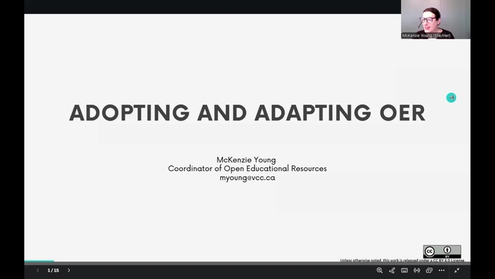 Adapting and Adopting OER