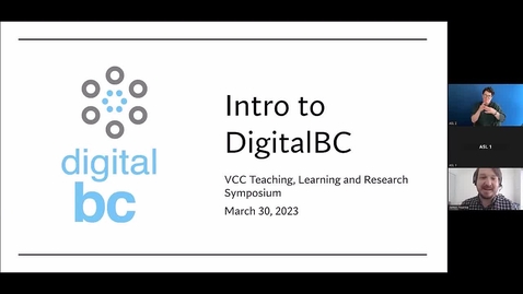 Thumbnail for Introduction to Digital BC (VCC TLR Symposium 2023 - Day 1, #5)