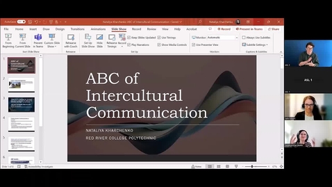 Thumbnail for ABCs of Intercultural Communication (VCC TLR Symposium 2023 - Day 1, #3)