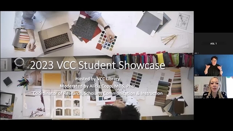 Thumbnail for VCC Student Research Lightning Talks (VCC TLR Symposium 2023 - Day 2, #4)