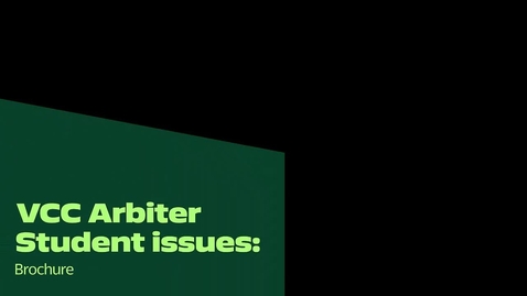 Thumbnail for VCC Arbiter: Brochure