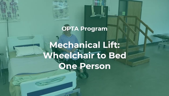 (Preview) 06 Mechanical Lift: Chair to Bed, 1 Person (July 2025)